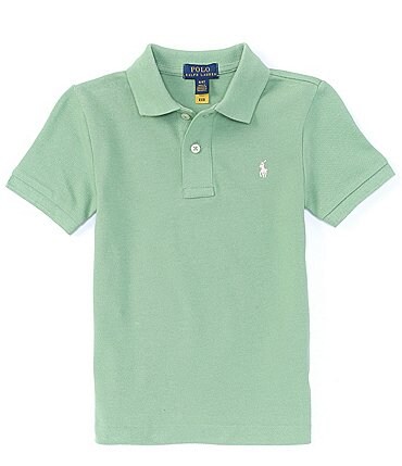 Image of Polo Ralph Lauren Little Boys 2T-7 Short Sleeve Classic Mesh Polo Shirt