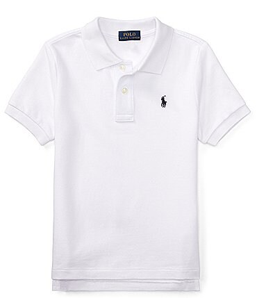 Image of Polo Ralph Lauren Little Boys 2T-7 Short Sleeve Classic Mesh Polo Shirt