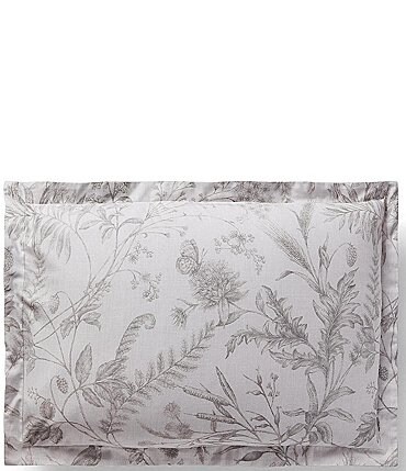 Image of Ralph Lauren Genevieve Collection Floral Chinoiserie Sateen Sham