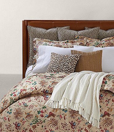 Image of Ralph Lauren Maren Tropical-Inspired Print Comforter