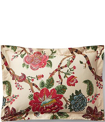 Image of Ralph Lauren Teagan Floral Twill Sham