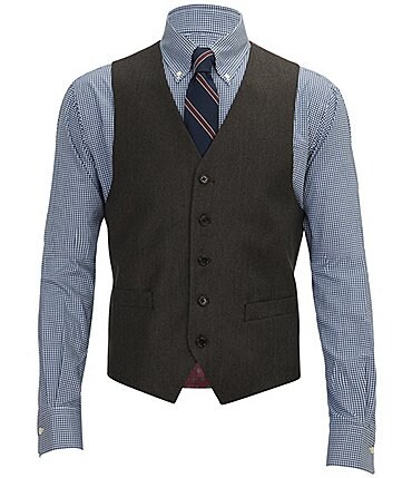 Image of Ralph Ralph Lauren Classic Fit Houndstooth Vest