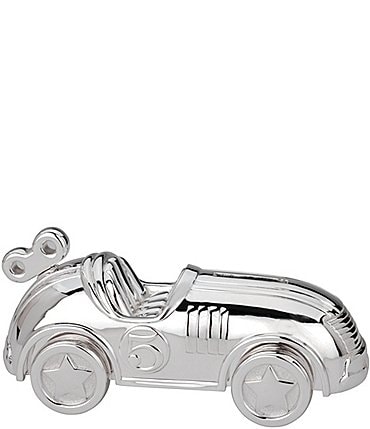 Image of Reed & Barton Race Car Coin Bank