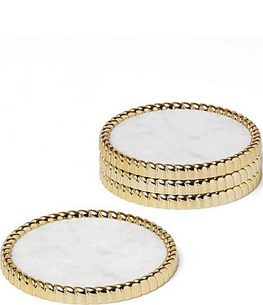 Image of Reed & Barton Roseland Coasters, Set of 4