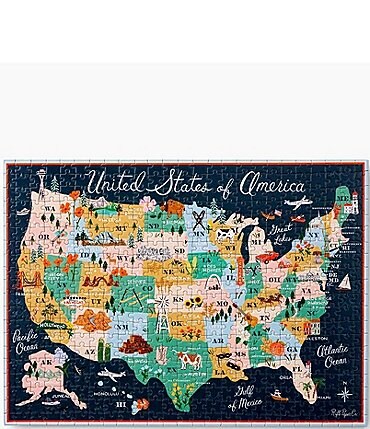 Image of Rifle Paper Co. American Road Trip Puzzle