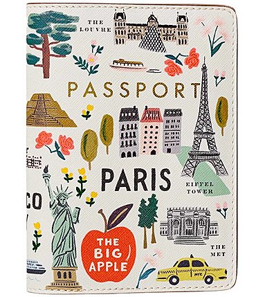 Image of Rifle Paper Co. Bon Voyage Passport Holder