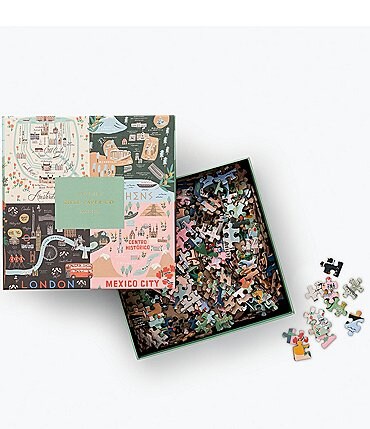 Image of Rifle Paper Co. City Maps Jigsaw Puzzle
