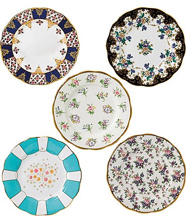 Image of Royal Albert 100 Years 1900-1940 5-Piece Plate Set