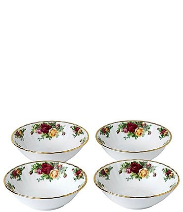 Image of Royal Albert Old Country Roses Bowls, Set of 4