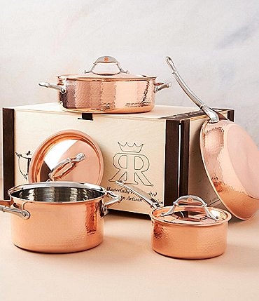Image of Ruffoni Symphonia Cupra 7-Piece Cookware Set