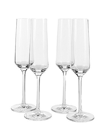Image of Schott Zwiesel Pure Champagne Flutes, Set of 4