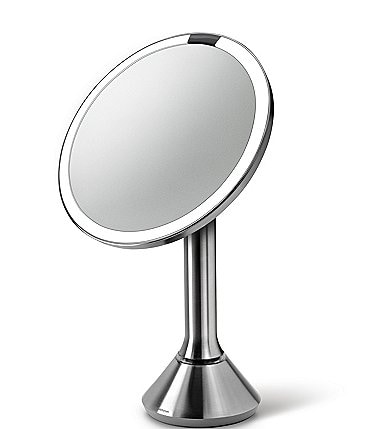 Image of simplehuman 8" Sensor Mirror with Touch-Control Brightness