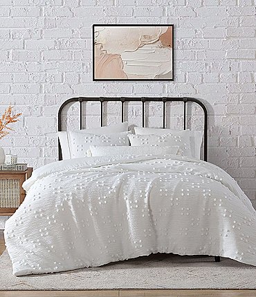 Image of Simply Home Pom Pom Crinkle Comforter Mini Set