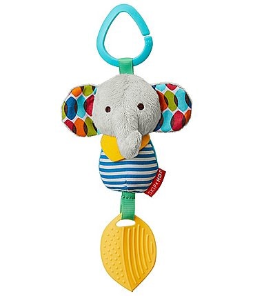 Image of Skip Hop Bandana Buddies Chime & Teethe Toy - Elephant