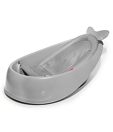 Image of Skip Hop Moby Whale Smart Sling 3-Stage Baby Bathtub