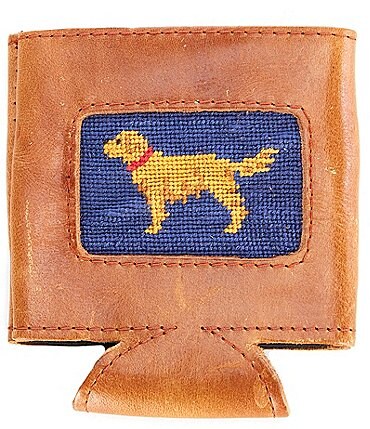Image of Smathers & Branson Needlepoint Golden Retriever Can Cooler