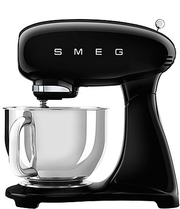 Image of Smeg 50's Retro Model SMF035-Quart Stand Mixer with Stainless Steel Bowl
