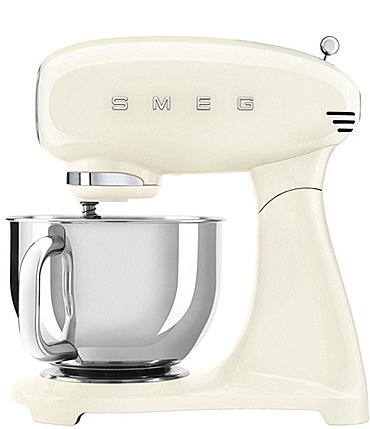 Image of Smeg 50's Retro 5-Quart Stand Mixer with Stainless Steel Bowl (Model #SMF03)