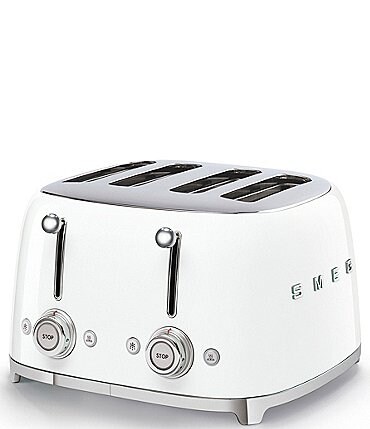 Image of Smeg 50's Style Retro Aesthetic 4-Slice Toaster