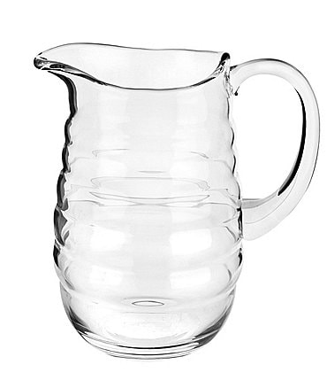 Image of Sophie Conran for Portmeirion Ribbed Glass Pitcher