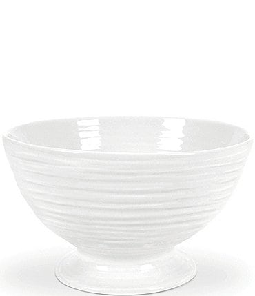 Image of Sophie Conran for Portmeirion White Porcelain Footed Bowl