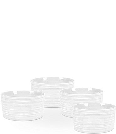 Image of Sophie Conran for Portmeirion 4-Piece White Porcelain Ramekins Set