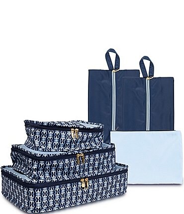 Image of Southern Living 6-Piece Travel Packing Cube Set