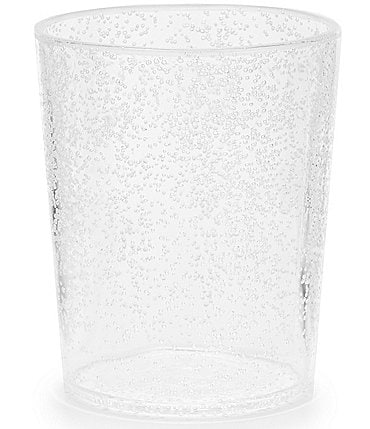 Image of Southern Living Acrylic Clear Bubble Double Old-Fashion Glass