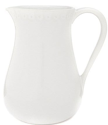 Image of Southern Living Alexa Collection Embossed Stoneware Pitcher