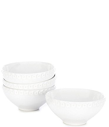 Image of Southern Living Alexa Collection Small Glazed Cereal Bowls, Set of 4