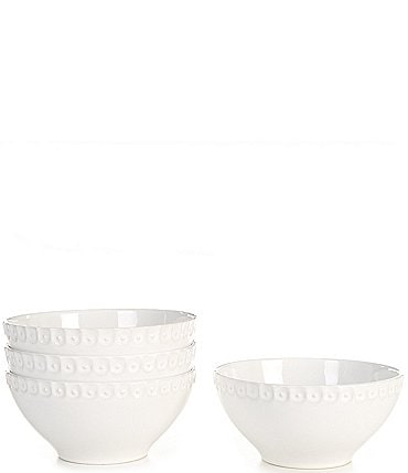 Image of Southern Living Alexa Stoneware Large Cereal Bowl, Set of 4