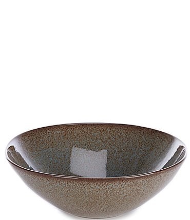 Image of Southern Living Astra Collection Blue Serving Bowl