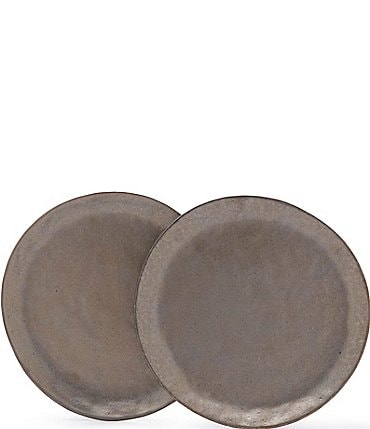 Image of Southern Living Astra Collection Glazed Bronze Dinner Plates, Set of 2