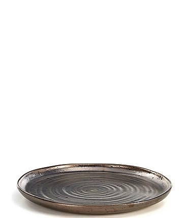 Image of Southern Living Astra Collection Glazed Bronze Metallic Salad Plate