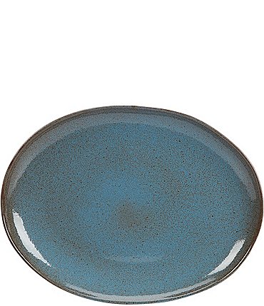 Image of Southern Living Astra Collection Glazed Oval Platter, Boxed