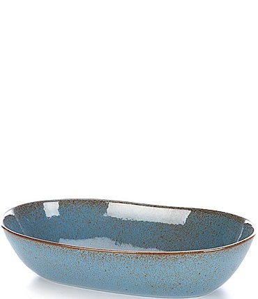 Image of Southern Living Astra Collection Glazed Stoneware Large Oval Baker
