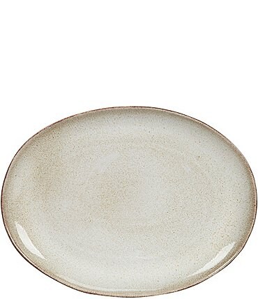 Image of Southern Living Astra Collection Glazed Stoneware Oval Platter
