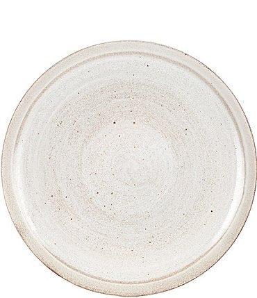 Image of Southern Living Astra Collection Glazed Stripe Dinner Plate