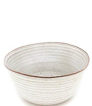 Image of Southern Living Astra Collection Glazed Stoneware Serving Bowl