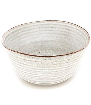Image of Southern Living Astra Collection Glazed Stoneware Serving Bowl