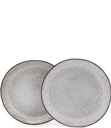 Image of Southern Living Astra Teal Dinner Plate, Set of 2