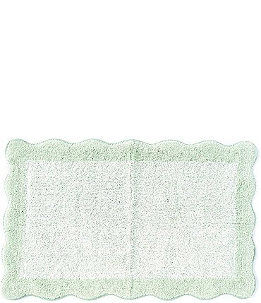 Image of Southern Living Aubrey Scalloped Bath Rug