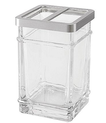 Image of Southern Living Classic Collection Glass Toothbrush Holder