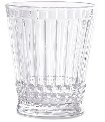 Image of Southern Living Clear Ribbed Double Old-Fashioned Glass