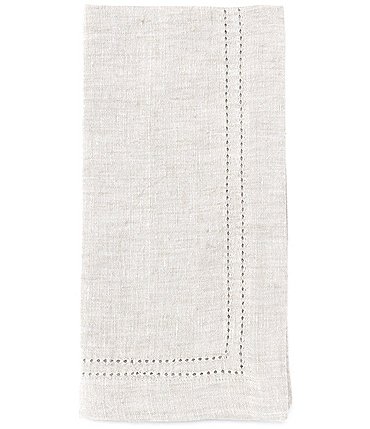 Image of Southern Living Double-Hem-Stitched Linen Napkin