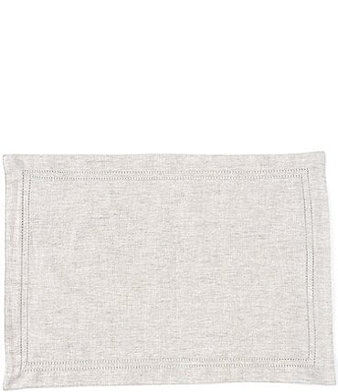 Image of Southern Living Double-Hem-Stitched Linen Placemat