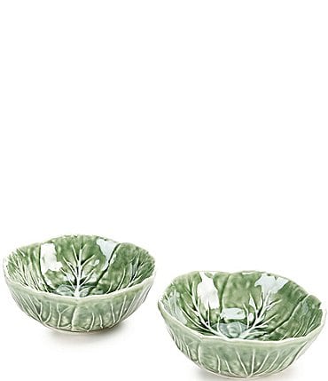 Image of Southern Living Cabbage Mini Bowls, Set of 2