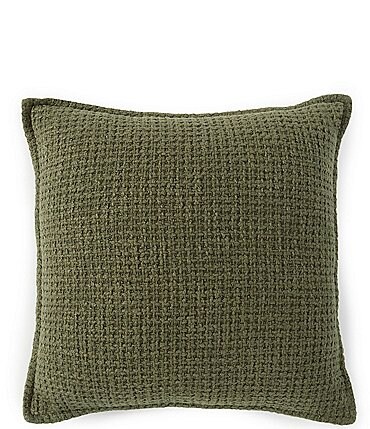 Image of Southern Living Festive Fall Collection Waffle Weave Square Pillow
