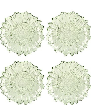 Image of Southern Living Floral Appetizer Plates, Set of 4