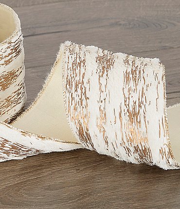 Image of Southern Living Forest Fantasy Collection 15-ft. Faux Fur Bark Ribbon